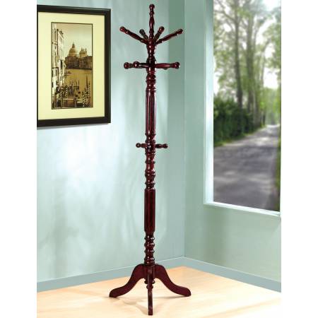 Coat Racks Traditional Coat Rack with Spinning Top